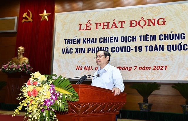 Mục tiêu của chiến lược vaccine là tiêm miễn phí hàng năm cho nhân dân để đạt được sự miễn nhiễm cộng đồng