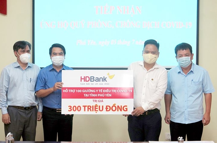 HDBank tặng 100 giường y tế cho tỉnh Phú Yên