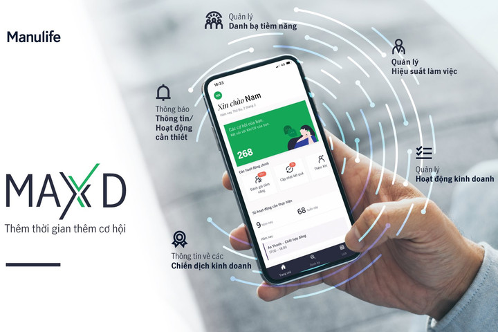 Ứng dụng trợ lý ảo MaxX D dành cho đại lý của Manulife Việt Nam ra mắt