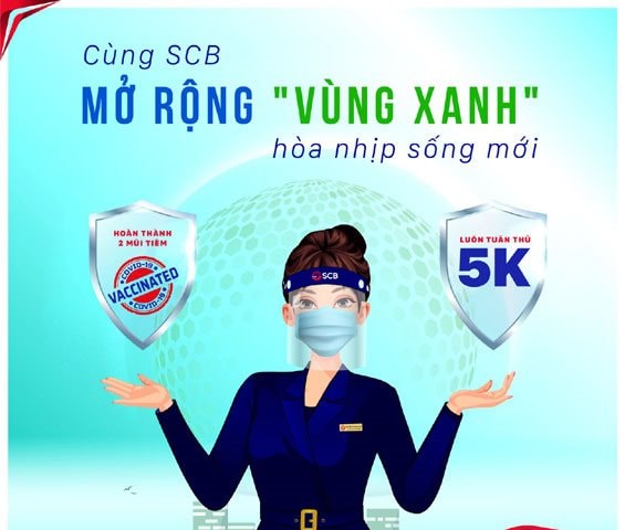 Cùng SCB mở rộng "vùng xanh", hòa nhịp sống mới