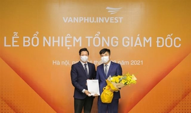 Văn Phú - Invest thay Tổng giám đốc 