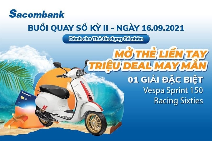 Xác định khách hàng trúng Giải đặc biệt Chương trình "Mở thẻ liền tay - Triệu deal may mắn"