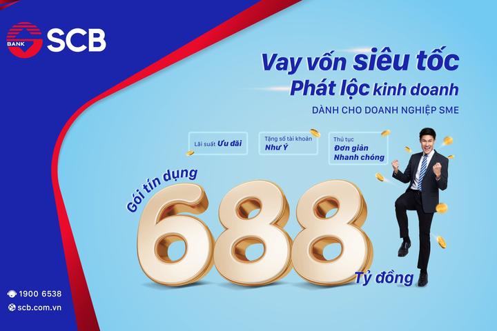 SCB triển khai gói cho vay siêu tốc dành cho doanh nghiệp SME