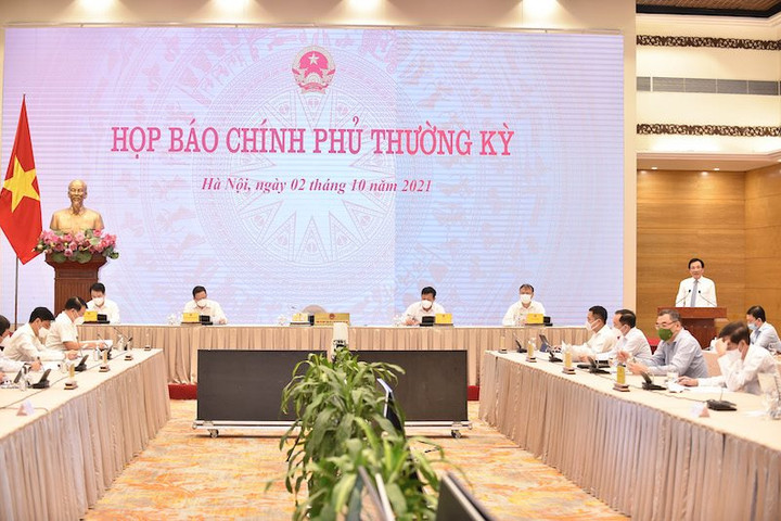 Họp Chính phủ thường kỳ tháng 9/2021: Tập trung phòng chống dịch và xác định các giải pháp trọng tâm những tháng cuối năm