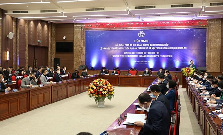 Hà Nội sẵn sàng tạo mọi điều kiện thu hút các nhà đầu tư nước ngoài