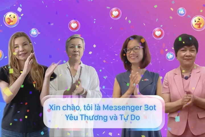 Messenger bot Yêu thương và Tự do – Giải pháp sáng tạo ứng phó bạo lực giới trong bối cảnh COVID-19