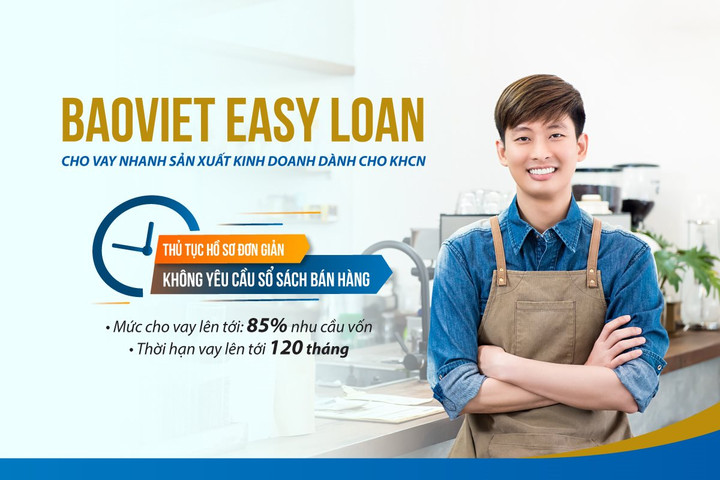 BAOVIET Bank hỗ trợ cá nhân vay vốn cuối năm