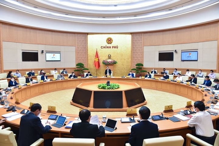 Nghị quyết phiên họp Chính phủ chuyên đề tháng 11/2021