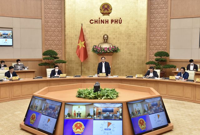 Phiên họp Chính phủ chuyên đề pháp luật tháng 11/2021