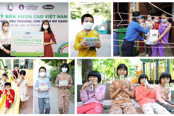 Vinamilk được vinh danh tại nhiều giải thưởng quốc tế cho các chương trình vì cộng đồng nổi bật năm 2021