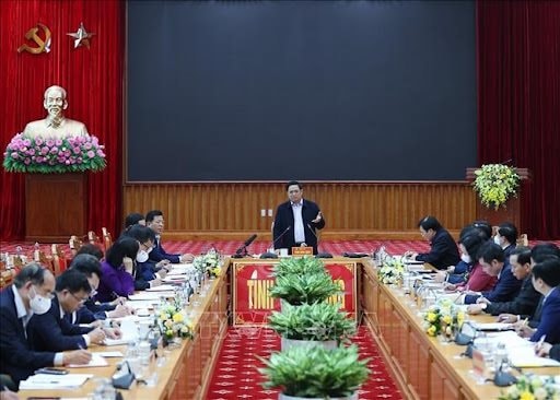 Kết luận của Thủ tướng Chính phủ Phạm Minh Chính tại buổi làm việc với lãnh đạo tỉnh Cao Bằng