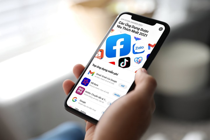 MoMo có mặt trong Top “Các ứng dụng được yêu thích nhất năm 2021” trên App Store Việt Nam