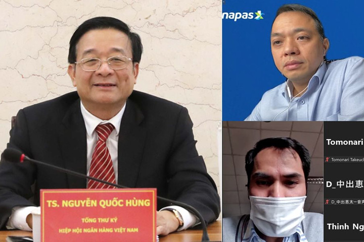 Hiệp hội Ngân hàng Việt Nam làm việc với đối tác Nhật Bản