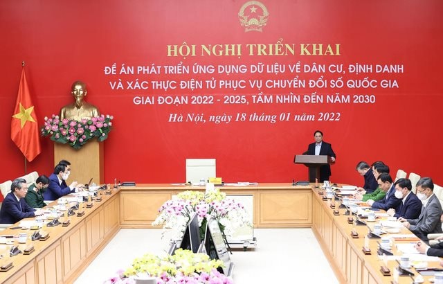 ​​​​​​​Hội nghị triển khai đề án phát triển ứng dụng dữ liệu quốc gia về dân cư, định danh và xác thực điện tử phục vụ chuyển đổi số quốc gia