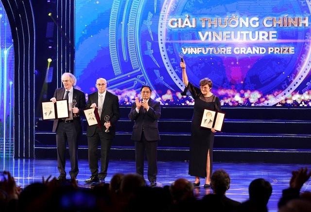 Nghiên cứu vaccine mRNA của 3 nhà khoa học được vinh danh tại VinFuture lần thứ nhất