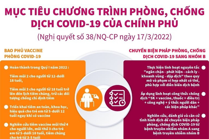 Chính phủ ban hành Chương trình phòng, chống dịch COVID-19