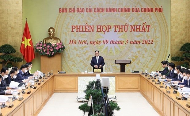Kết luận của Thủ tướng Phạm Minh Chính tại Phiên họp thứ nhất Ban Chỉ đạo Cải cách hành chính của Chính phủ