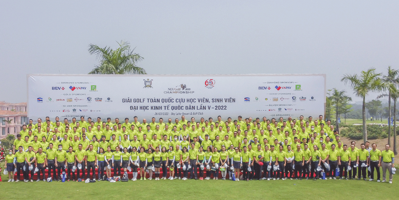 Giải Golf toàn quốc cựu học viên, sinh viên Đại học Kinh tế Quốc dân lần V-2022 đã tìm ra nhà vô địch