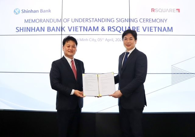Ngân hàng Shinhan Việt Nam và Công ty Prop-tech RSQUARE ký kết hợp tác chiến lược 