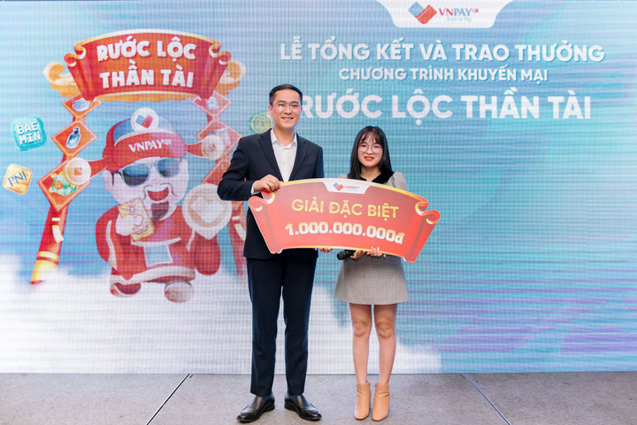 Giải thưởng 1 tỷ đồng của VNPAY chính thức tìm thấy chủ nhân