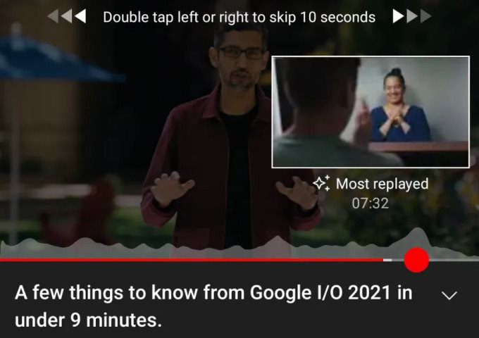 YouTube bật tính năng gợi ý phần hay nhất trong video
