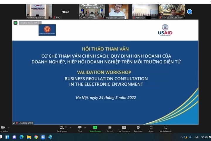 Tham vấn chính sách trên môi trường điện tử góp phần nâng cao chất lượng chính sách