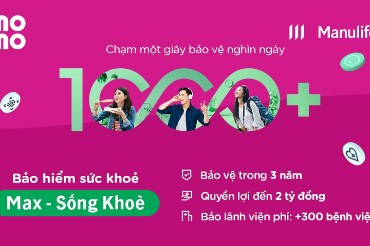 Manulife Việt Nam và MoMo bắt tay triển khai các giải pháp bảo hiểm sức khỏe trực tuyến