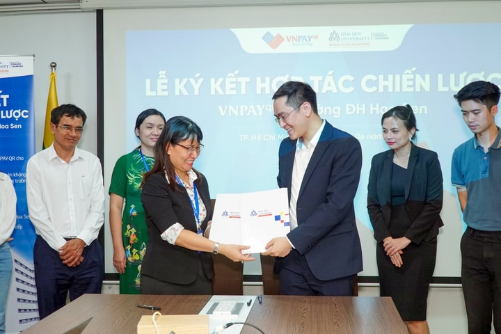 VNPAY ký kết hợp tác chiến lược với Đại học Hoa Sen lan tỏa giải pháp thanh toán số