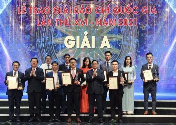115 tác phẩm giành giải Báo chí Quốc gia
