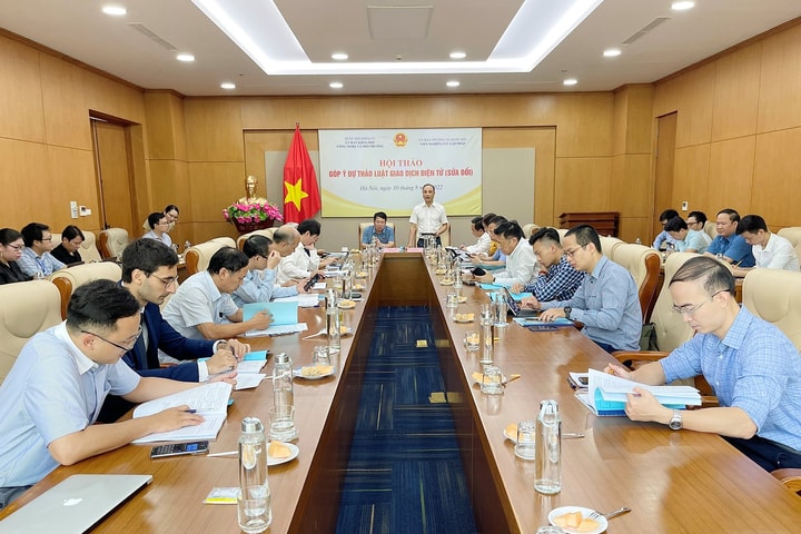 Luật Giao dịch điện tử (sửa đổi) sẽ trình Quốc hội tại Kỳ họp thứ 4