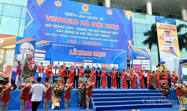 1.500 gian hàng tham gia Triển lãm quốc tế VIETBUILD Hà Nội 2022