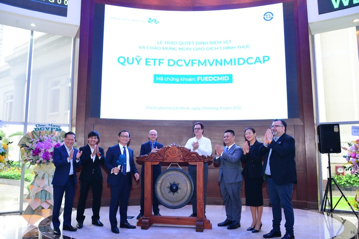 Chính thức giao dịch chứng chỉ quỹ ETF DCVFMVNMIDCAP