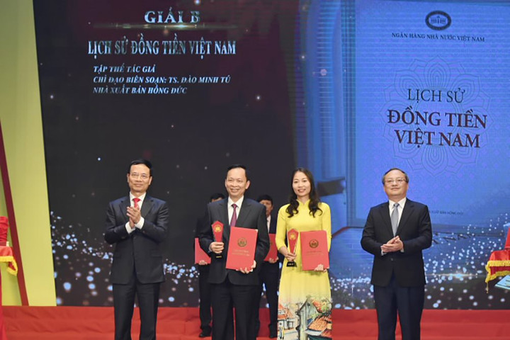 Cuốn sách “Lịch sử đồng tiền Việt Nam” đạt giải B Giải thưởng Sách Quốc gia lần thứ V