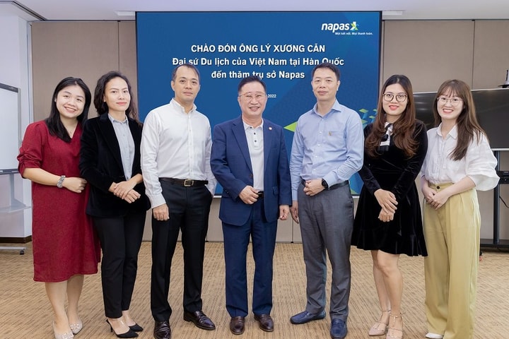 NAPAS tiếp đón ông Lý Xương Căn – Đại sứ Du lịch của Việt Nam tại Hàn Quốc đến thăm và làm việc