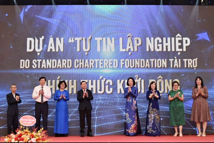 Khởi động dự án “Tự tin lập nghiệp” do Standard Chartered Foundation tài trợ