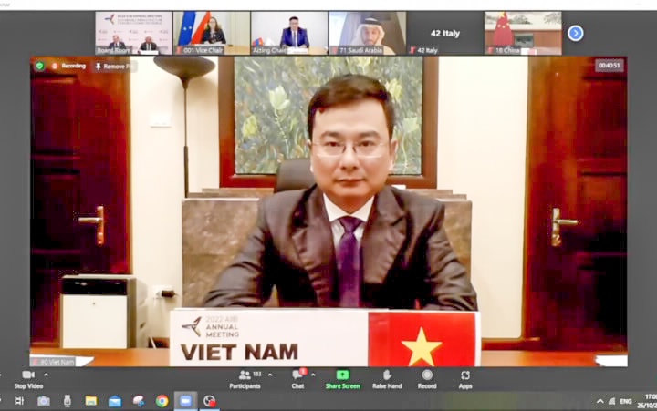 ​NHNN tham dự Hội nghị Thường niên lần thứ 7 Hội đồng Thống đốc Ngân hàng Đầu tư Cơ sở hạ tầng châu Á