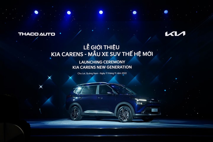THACO AUTO ra mắt mẫu xe Kia Carens thế hệ mới