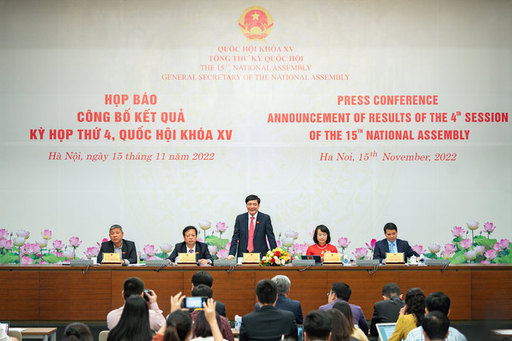 Kỳ họp thứ 4, Quốc hội Khóa XV đã hoàn thành toàn bộ chương trình đề ra