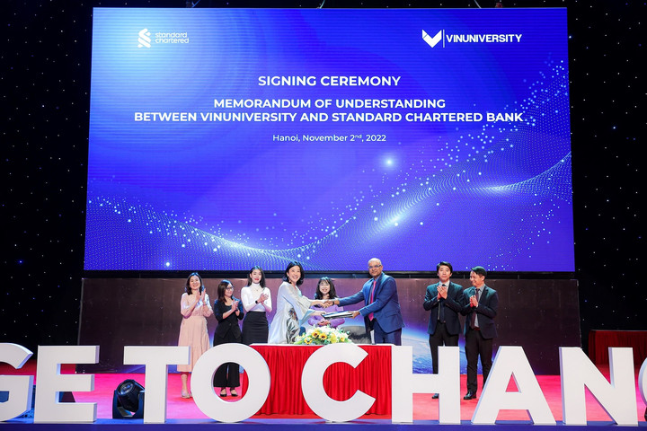 SC Ventures - thành viên của Standard Chartered hợp tác với Trường Đại học VinUni