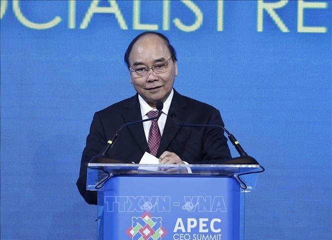 Chủ tịch nước phát biểu tại Hội nghị Thượng đỉnh doanh nghiệp Diễn đàn Hợp tác kinh tế châu Á - Thái Bình Dương (APEC)