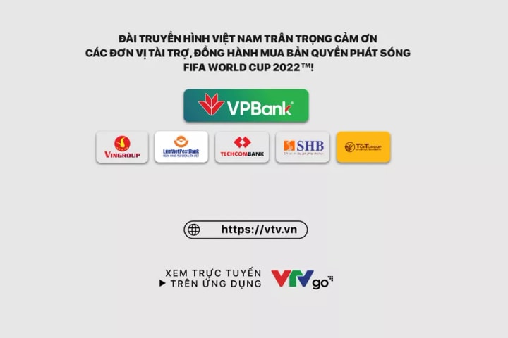 Lịch thi đấu và trực tiếp 64 trận đấu của FIFA World Cup 2022™ trên VTV