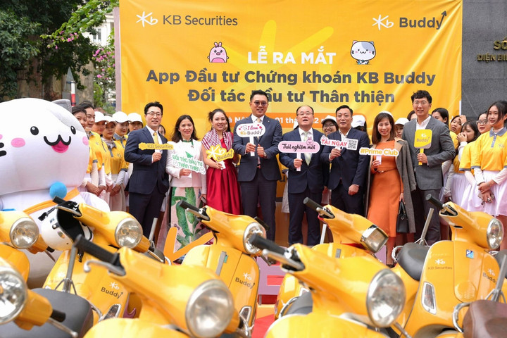Chứng khoán KB Việt Nam ra mắt ứng dụng đầu tư chứng khoán KB Buddy dành cho nhà đầu tư mới