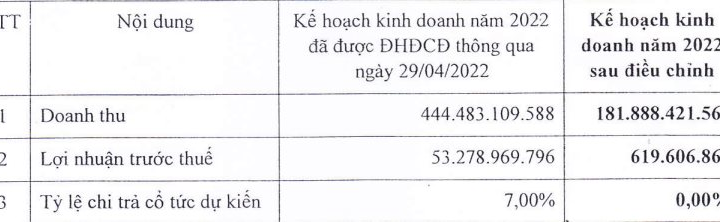 CMS xin ý kiến cổ đông điều chỉnh kế hoạch kinh doanh năm 2022