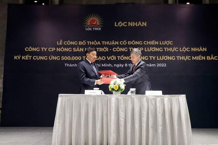 Lộc trời kết nạp thêm thành viên mới, cung ứng 500.000 tấn gạo cho Vinafood1