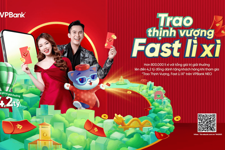 VPBank tri ân khách hàng “cơn mưa lì xì” lên đến 4,2 tỷ đồng