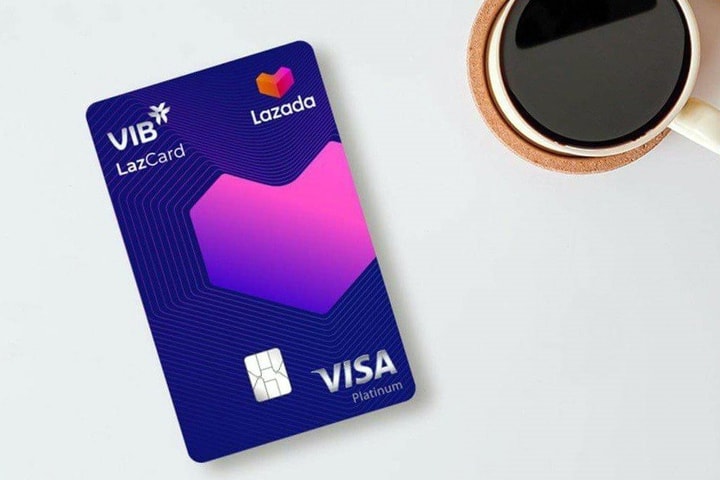 VIB ra mắt thẻ đồng thương hiệu LazCard hoàn đến 50% trên Lazada