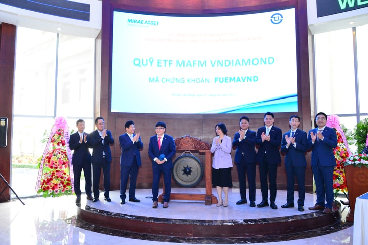 5,4 triệu chứng chỉ Quỹ ETF MAFM VNDIAMOND chính thức niêm yết và giao dịch trên HOSE