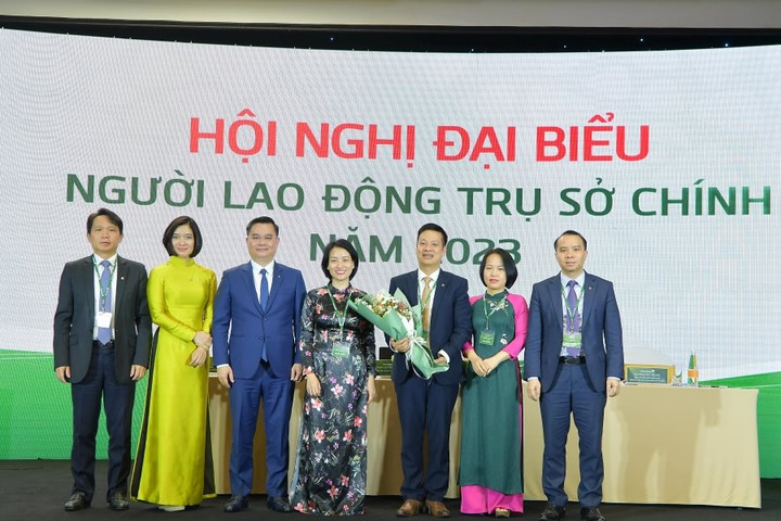 Vietcombank tổ chức thành công Hội nghị đại biểu người lao động Trụ Sở chính năm 2023