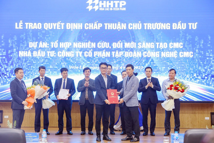 CMC Creative Space Hòa Lạc nhận quyết định chấp thuận chủ trương đầu tư