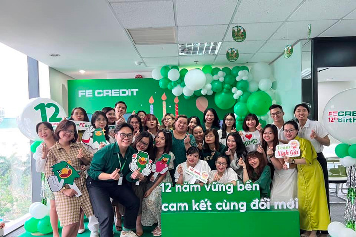 FE CREDIT lọt Top 100 Nhà tuyển dụng được yêu thích 2022